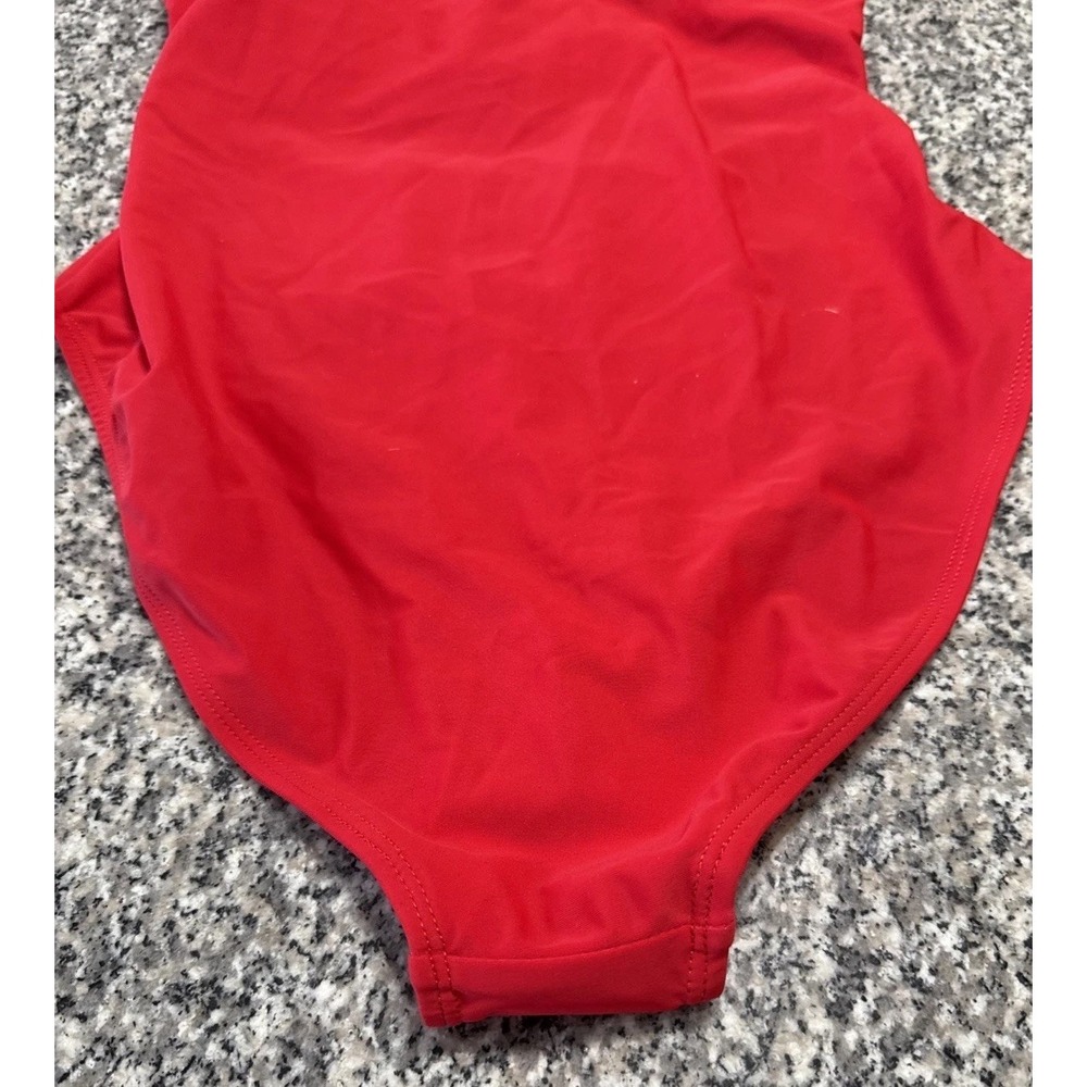 Eomenie Women's Red Ride The Beauty Sz S One Piece Bathing Suit - Picture 5 of 9